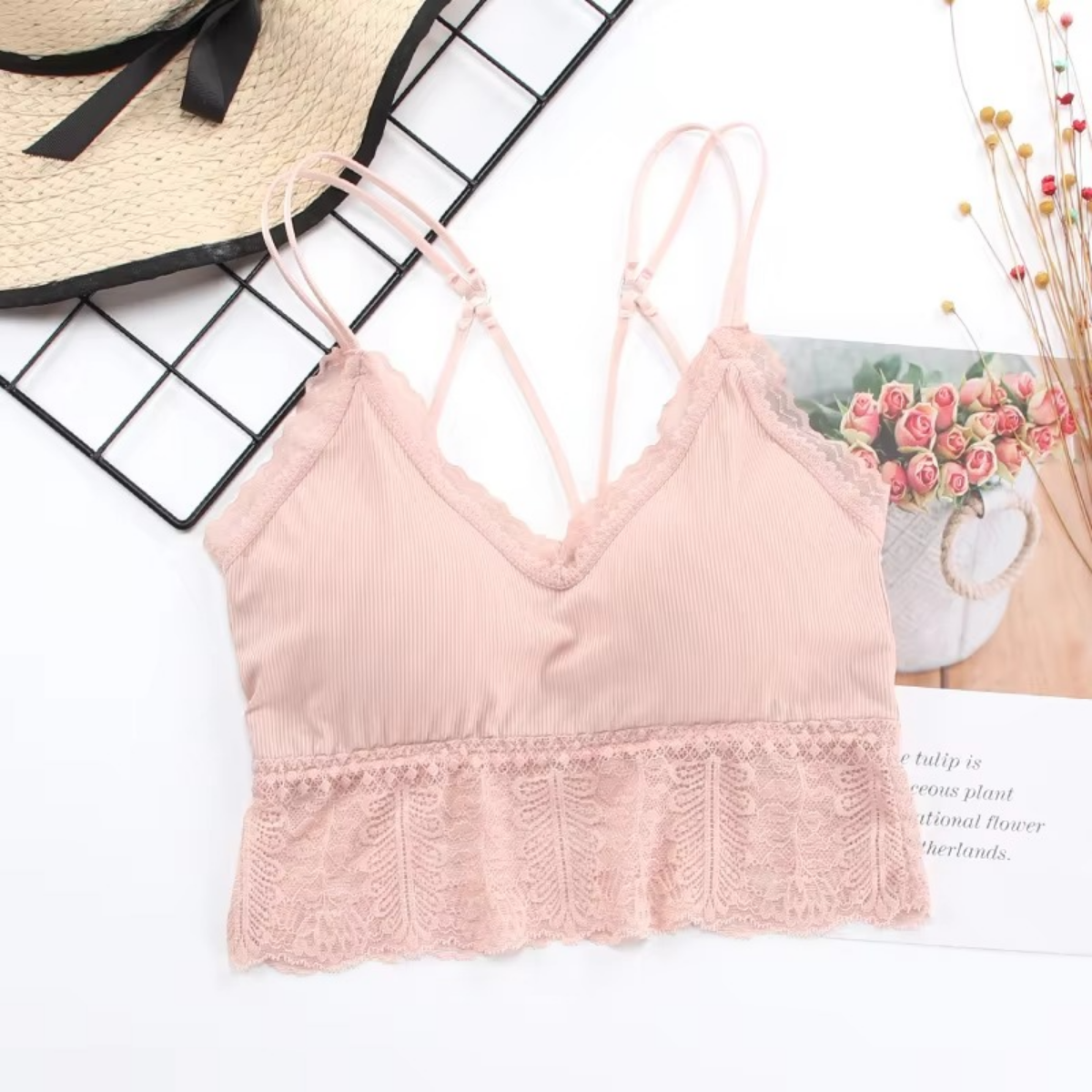 4-Pack Women’s | Trendy Bralette Collection | B-10