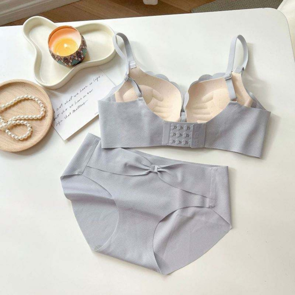 (Pack of 8) Women's  Bra and Panty Lingerie Set for Women | Every Occassion |L-09