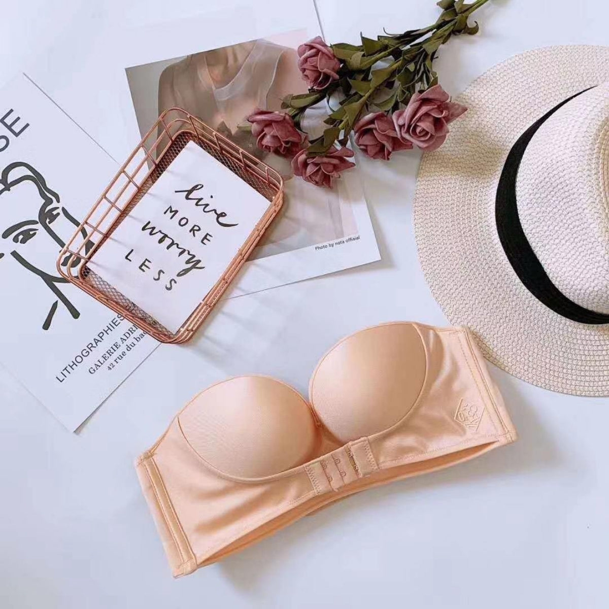 4-Pack Strapless Bras: Your Wardrobe Essentials | SB -05