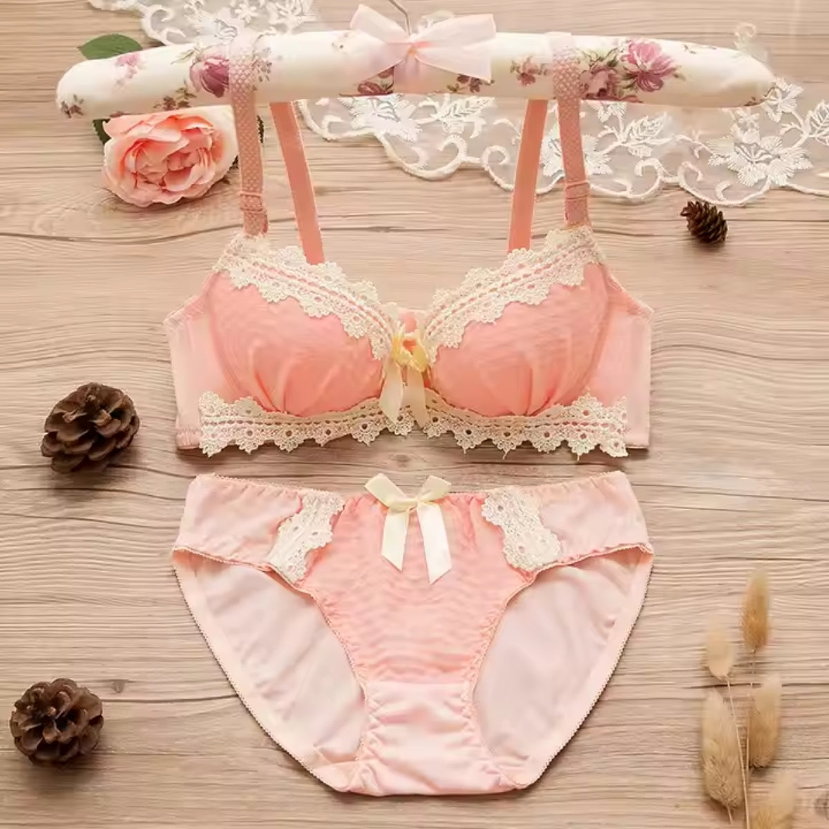 (Pack of 8) Women's  Bra and Panty Lingerie Set for Women | Every Occassion |L-021