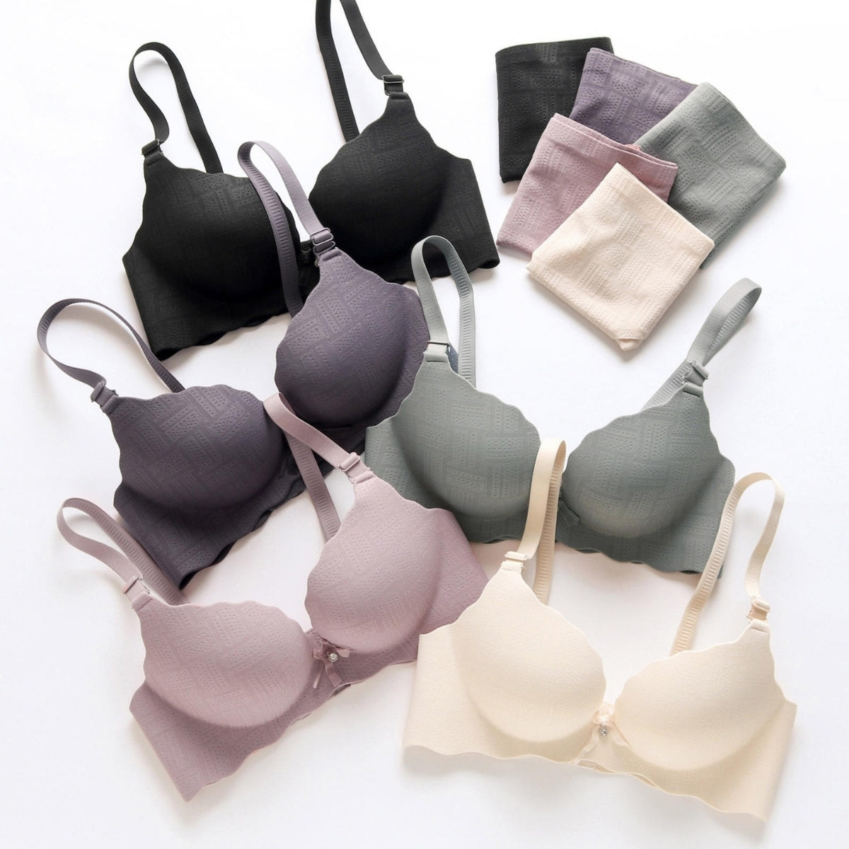 (Pack of 10) Women's  Bra Panty Lingerie Set for Girl's  | L-118