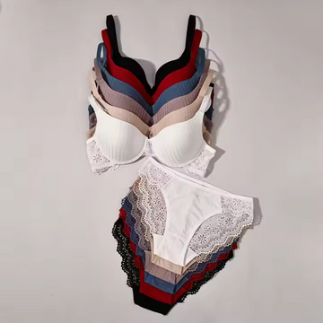 (Pack of 8) Women's  Bra Panty Lingerie Set for Girl's | BP-13