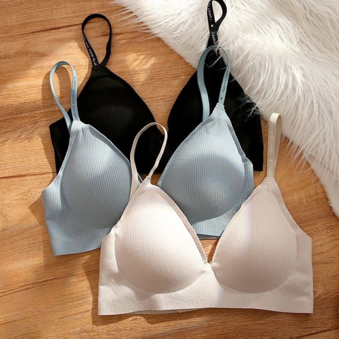 4-Pack Lightweight Push-Up Bras with Padding – Perfect Fit | PB-10
