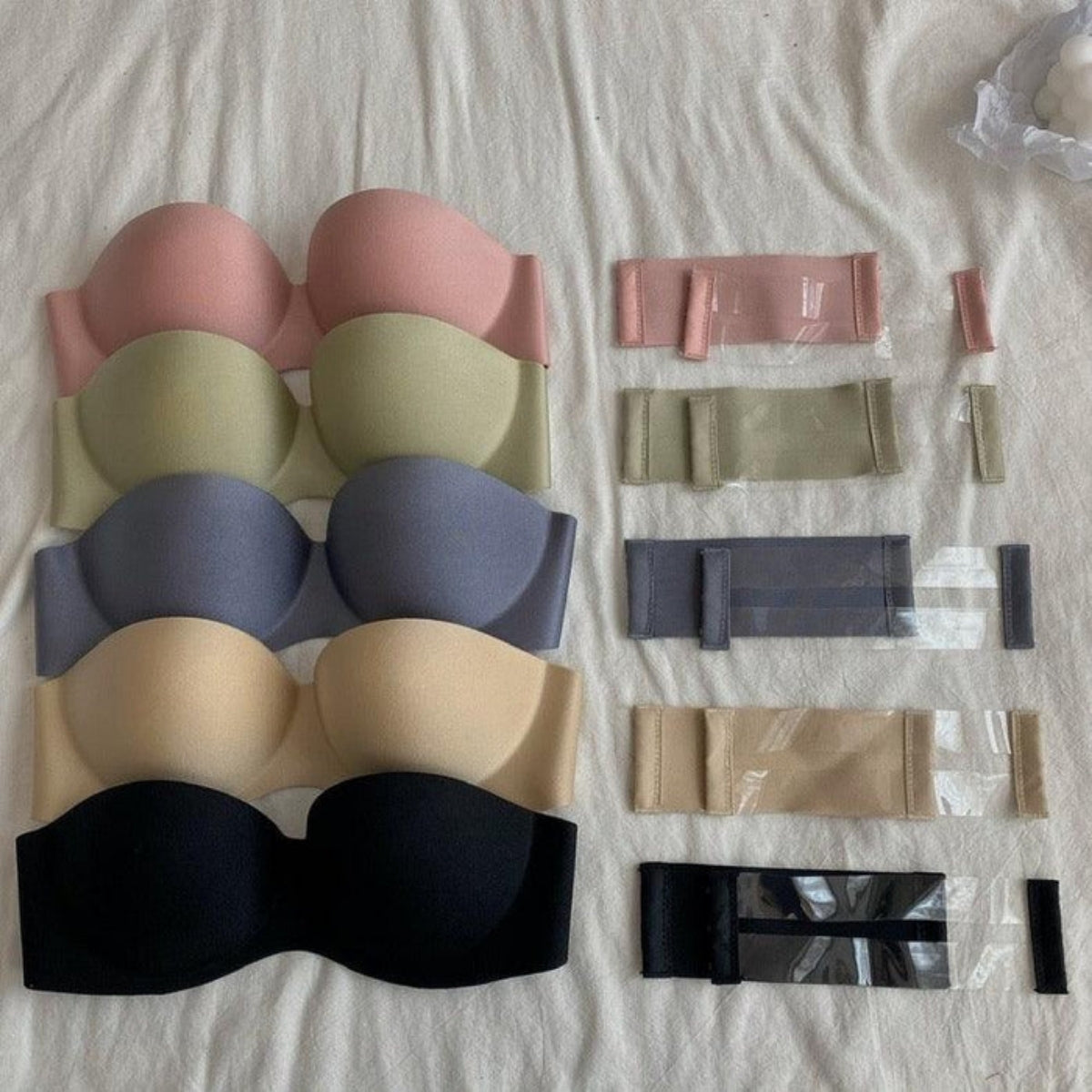 4-Pack Strapless Bras: Your Wardrobe Essentials | SB -10