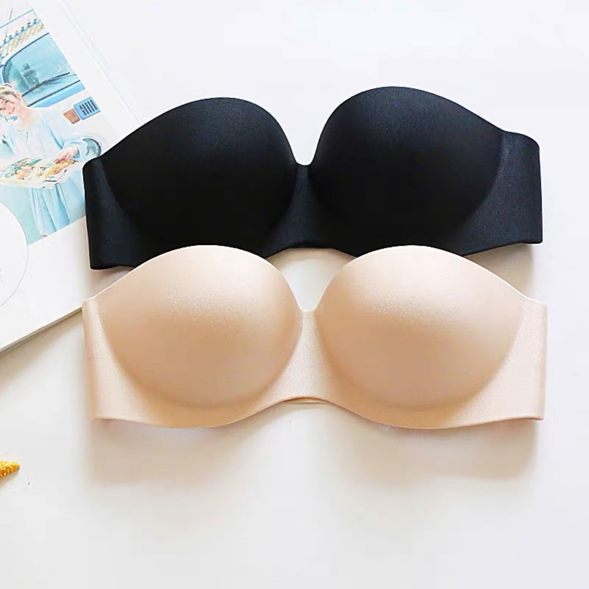4-Pack Strapless Bras: Your Wardrobe Essentials | SB -09