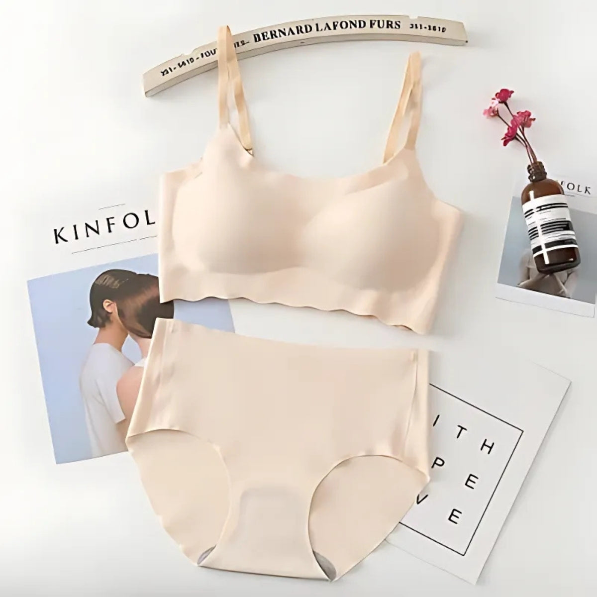 (Pack of 8) Women's  Bra Panty Lingerie Set for Girl's Combo  | L-13