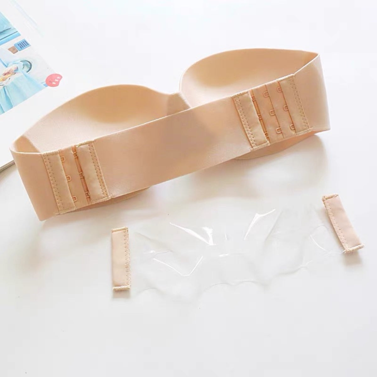 4-Pack Premium Quality Strapless Bra – Ultimate Comfort & Support | SB -19