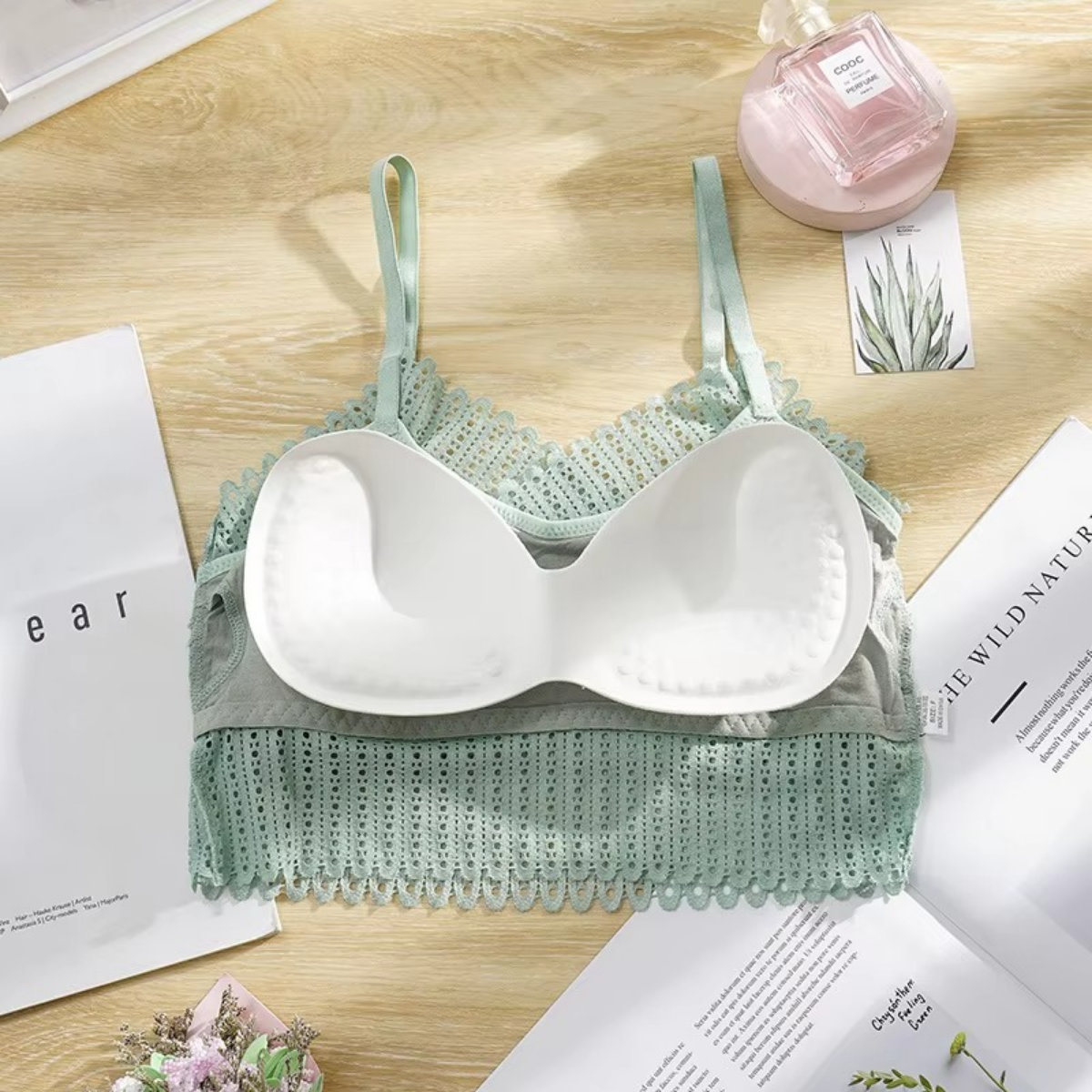 4-Pack Women’s | Trendy Bralette Collection | B-01