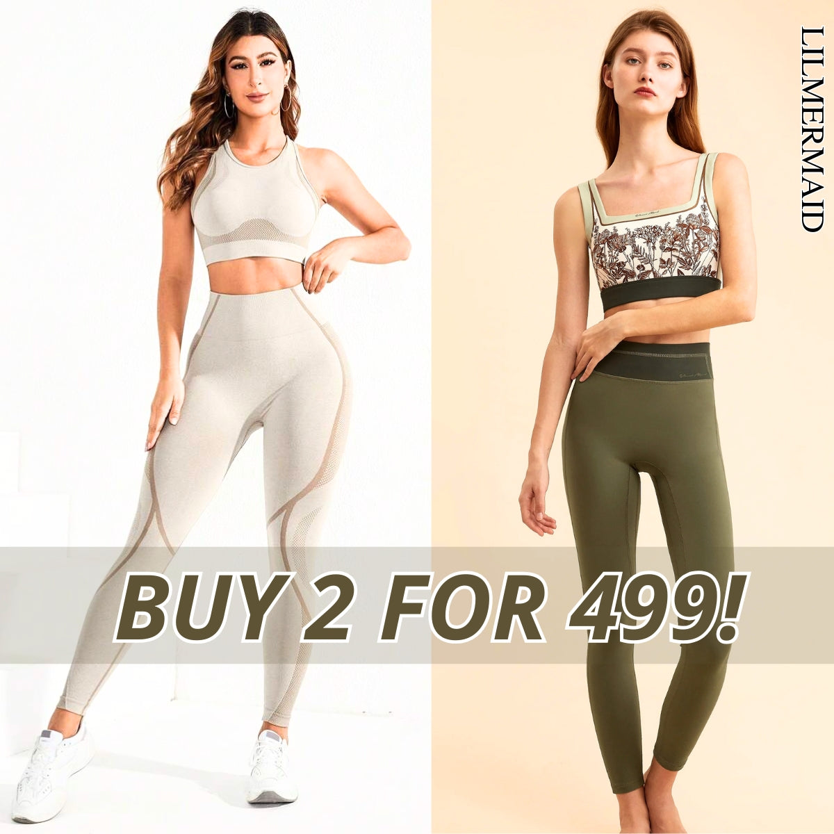 Women’s Activewear Combo - Sports Bra & Leggings Set for Ultimate Comfort| WA-06