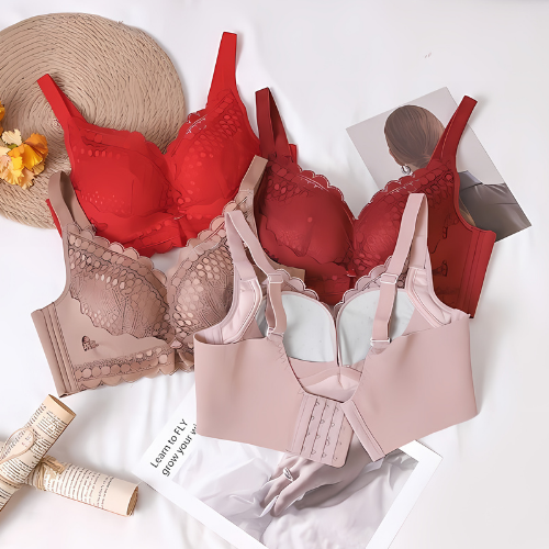 (Pack of 10) Women's Bra Panty Lingerie Set for Girl's Combo | L-55