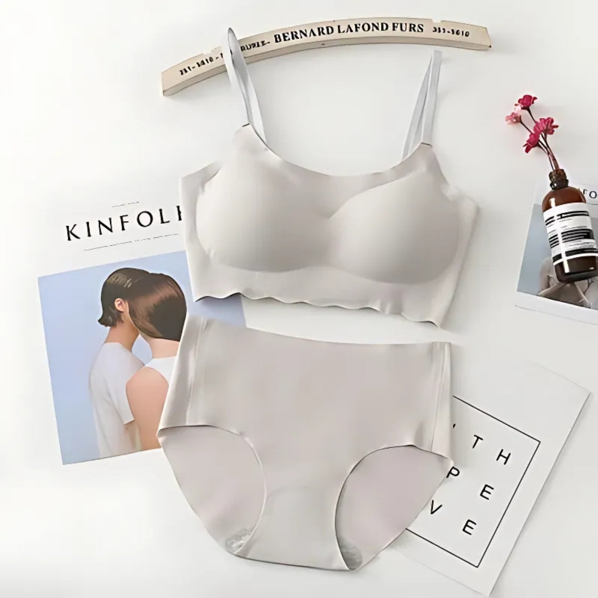 (Pack of 8) Women's  Bra Panty Lingerie Set for Girl's Combo  | L-13