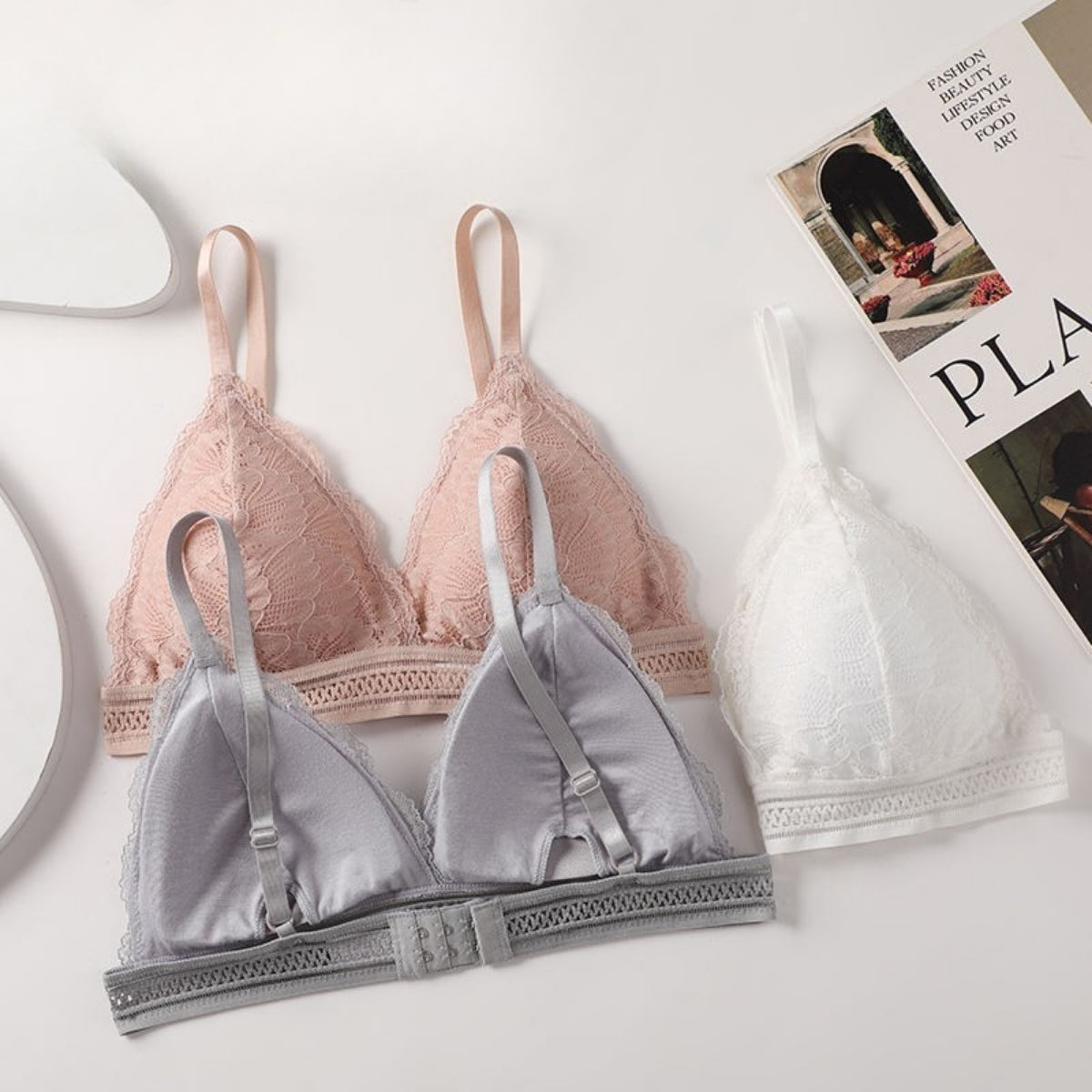 (Pack of 8) Women's  Bra and Panty Lingerie Set for Women | Every Occassion |L-012