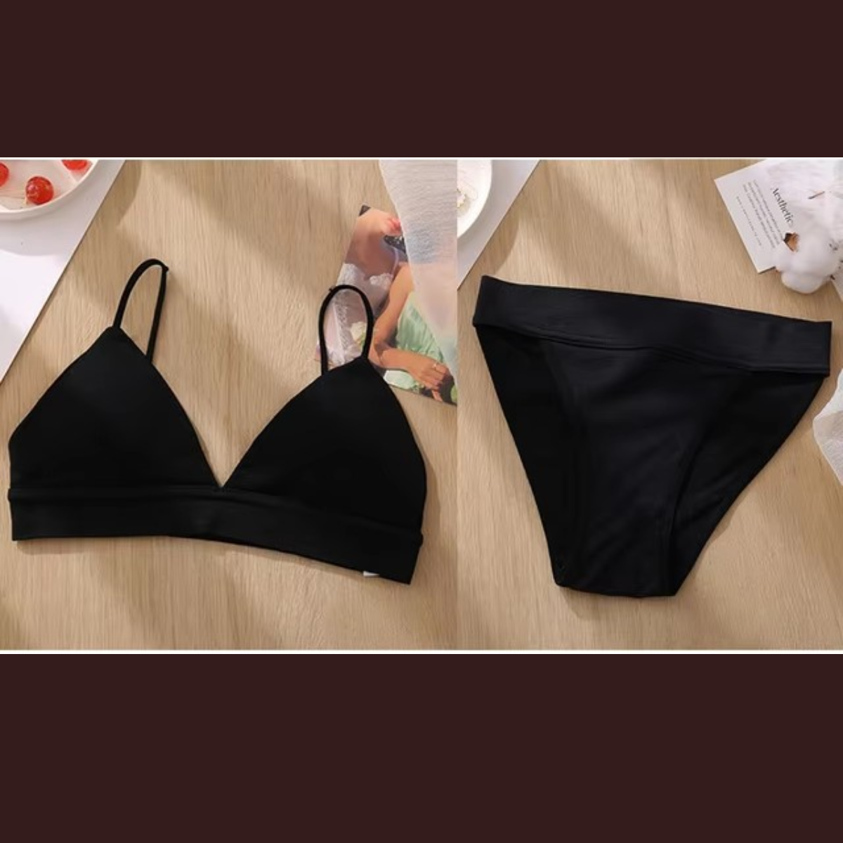 (Pack of 8) Women's  Bra Panty Lingerie Set for Girl's | BP-14