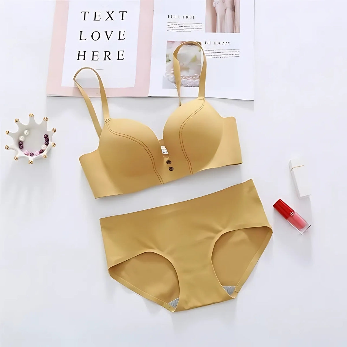 (Pack of 8) Women's  Bra Panty Lingerie Set for Girl's Combo | L-14