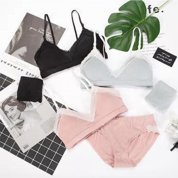 (Pack of 10) Women's  Bra Panty Lingerie Set for Girl's | L-158