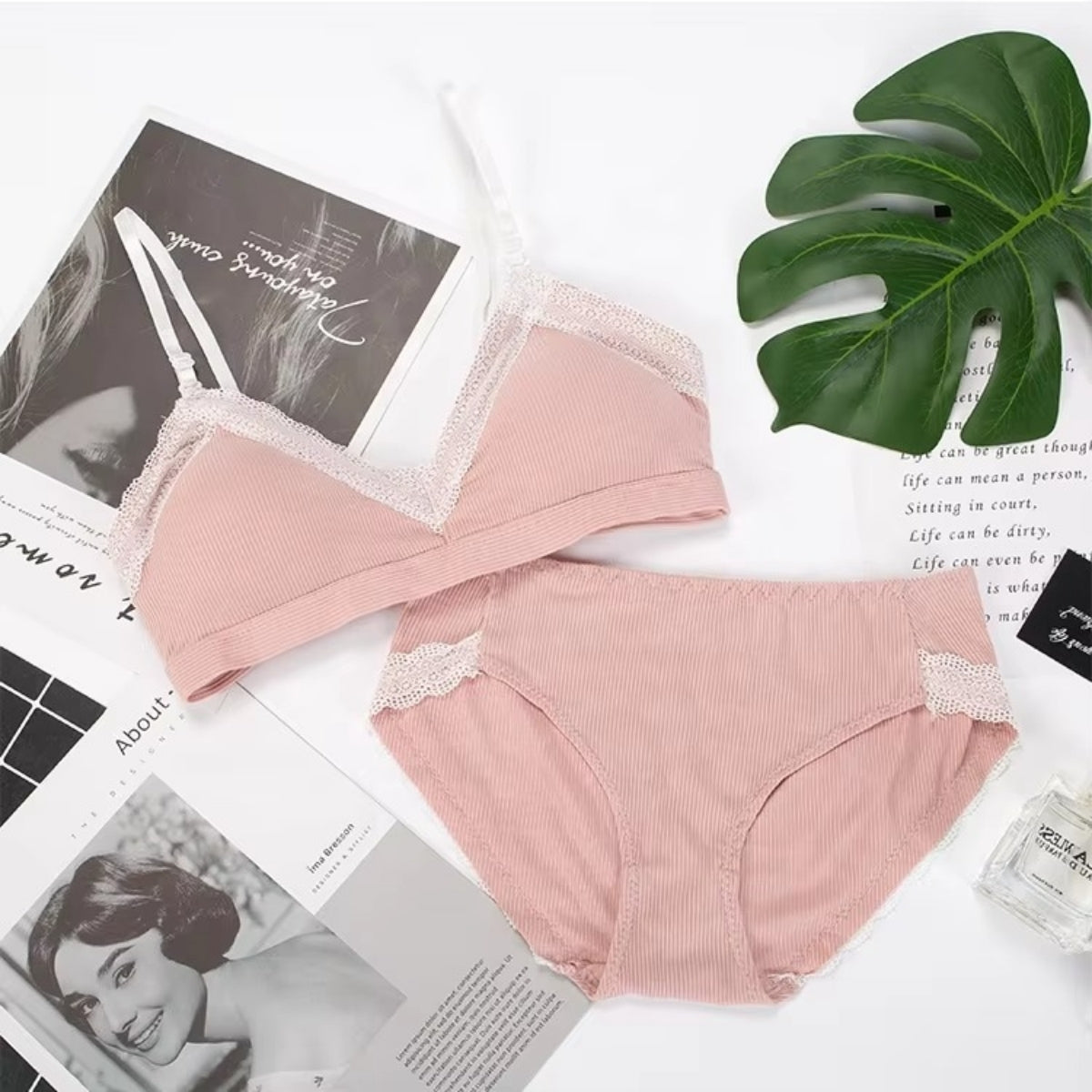 (Pack of 10) Women's  Bra Panty Lingerie Set for Girl's | L-158