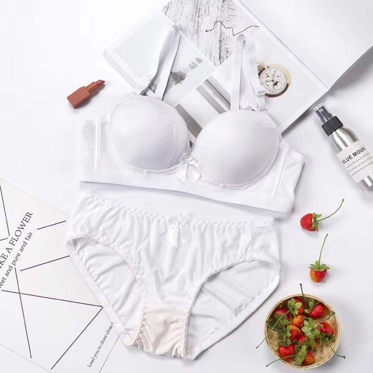 (Pack of 10) Women's  Bra Panty Lingerie Set for Girl's | L-159