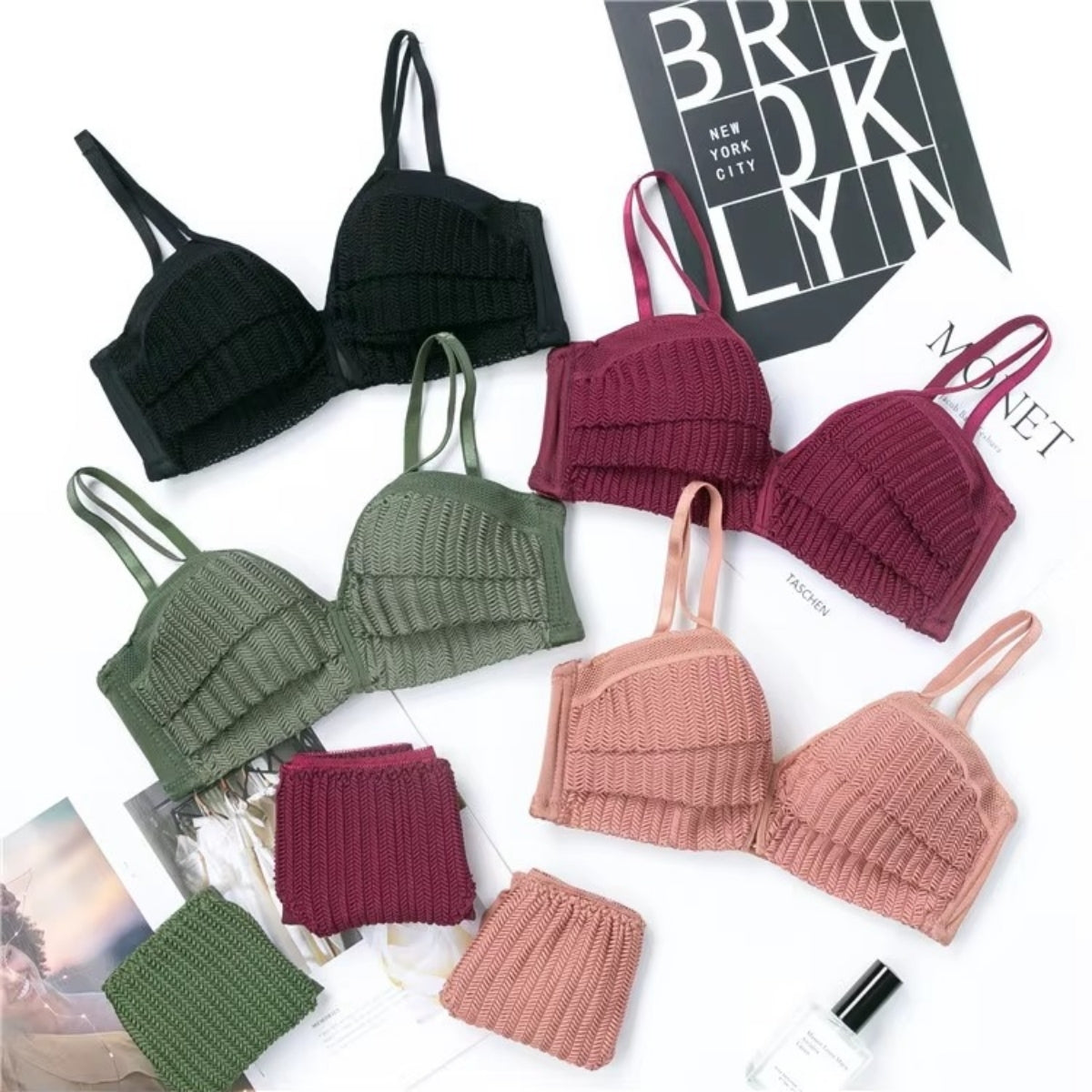 (Pack of 10) Women's  Bra Panty Lingerie Set for Girl's | L-160