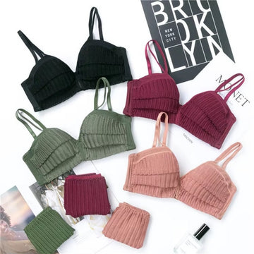 (Pack of 10) Women's  Bra Panty Lingerie Set for Girl's | L-160