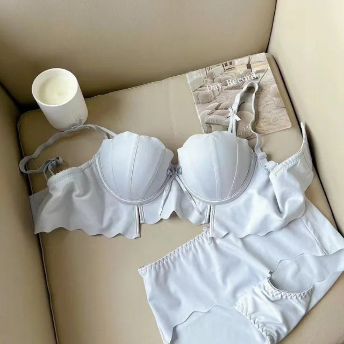 (Pack of 8) Women's  Bra Panty Lingerie Set for Girl's Combo | L-16