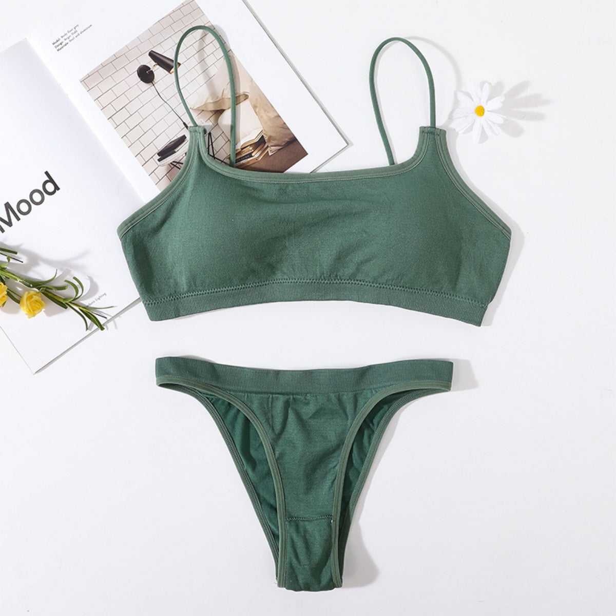 (Pack of 10) Women's  Bra Panty Lingerie Set for Girl's Combo -by Zivina| L-96