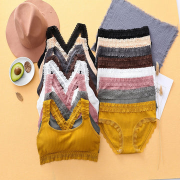 (Pack of 8) Women's  Bra and Panty Lingerie Set for Women | Every Occassion |L-015