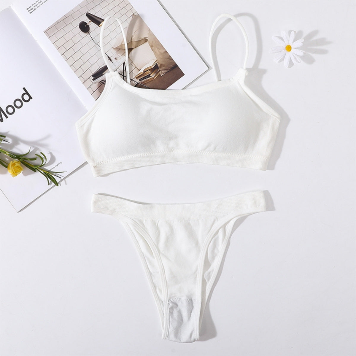 (Pack of 10) Women's  Bra Panty Lingerie Set for Girl's Combo -by Zivina| L-96