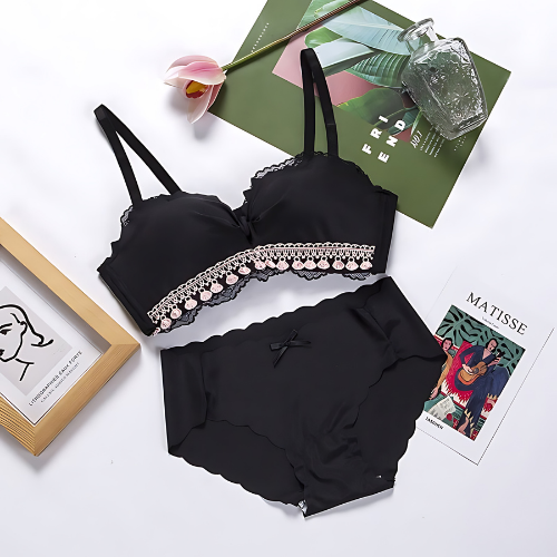 (Pack of 8) Women's  Bra Panty Lingerie Set for Girl's Combo  | L-53