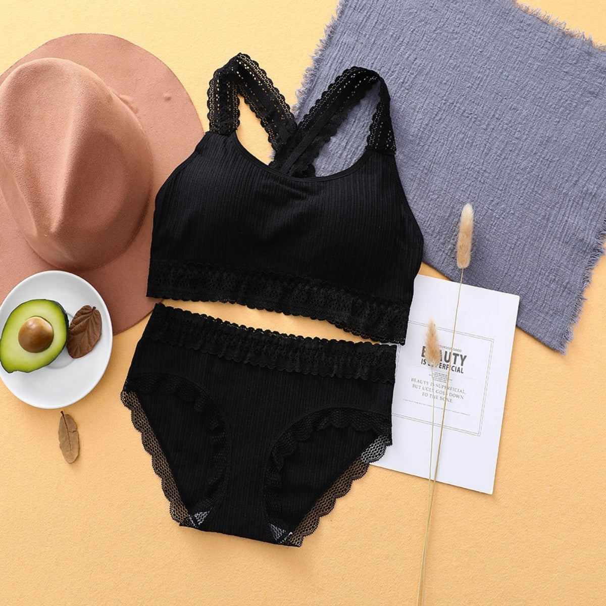 (Pack of 8) Women's  Bra and Panty Lingerie Set for Women | Every Occassion |L-015