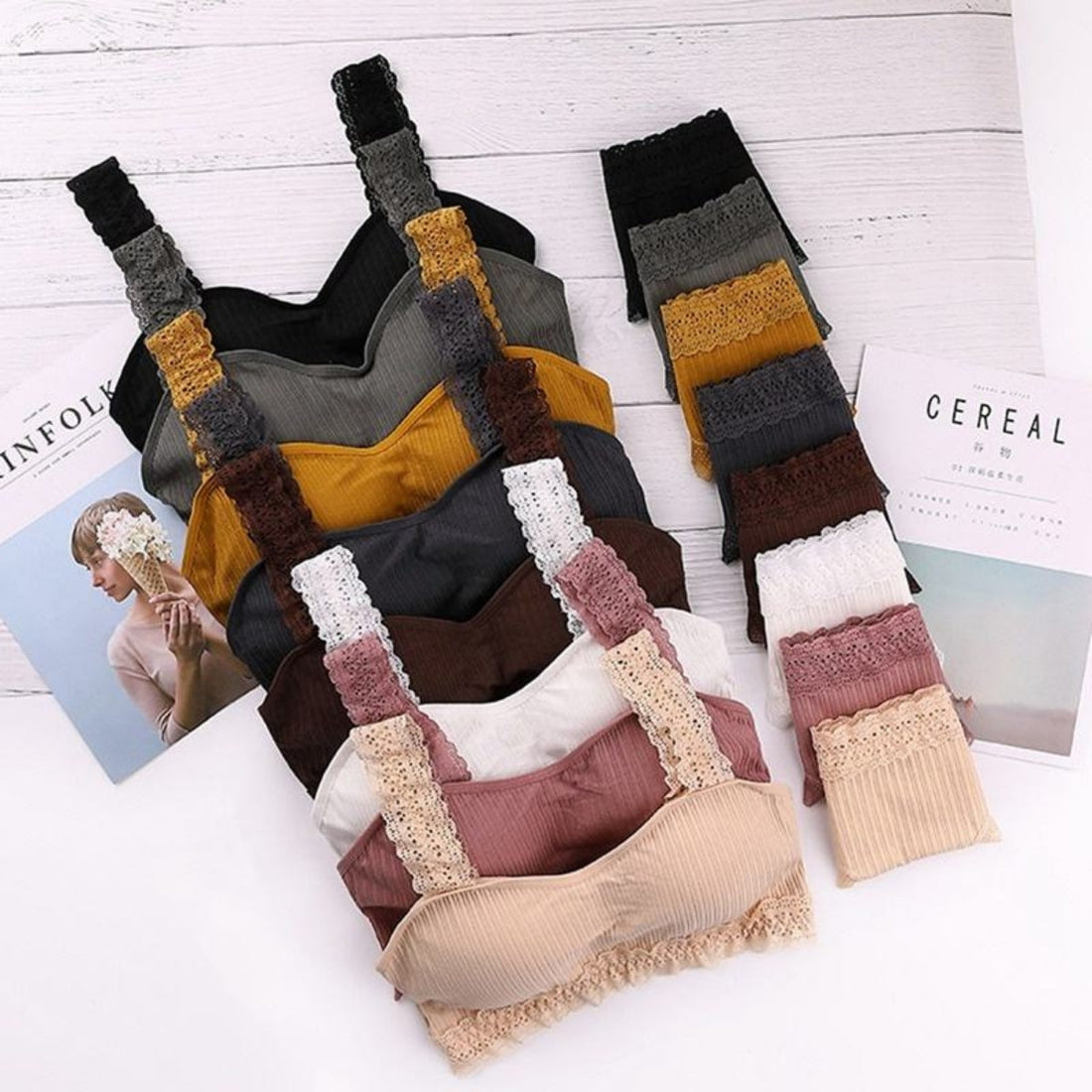 (Pack of 8 )Soft Touch – Cotton Comfort Lingerie Pack| Stylish, Comfortable & Affordable | LP-09