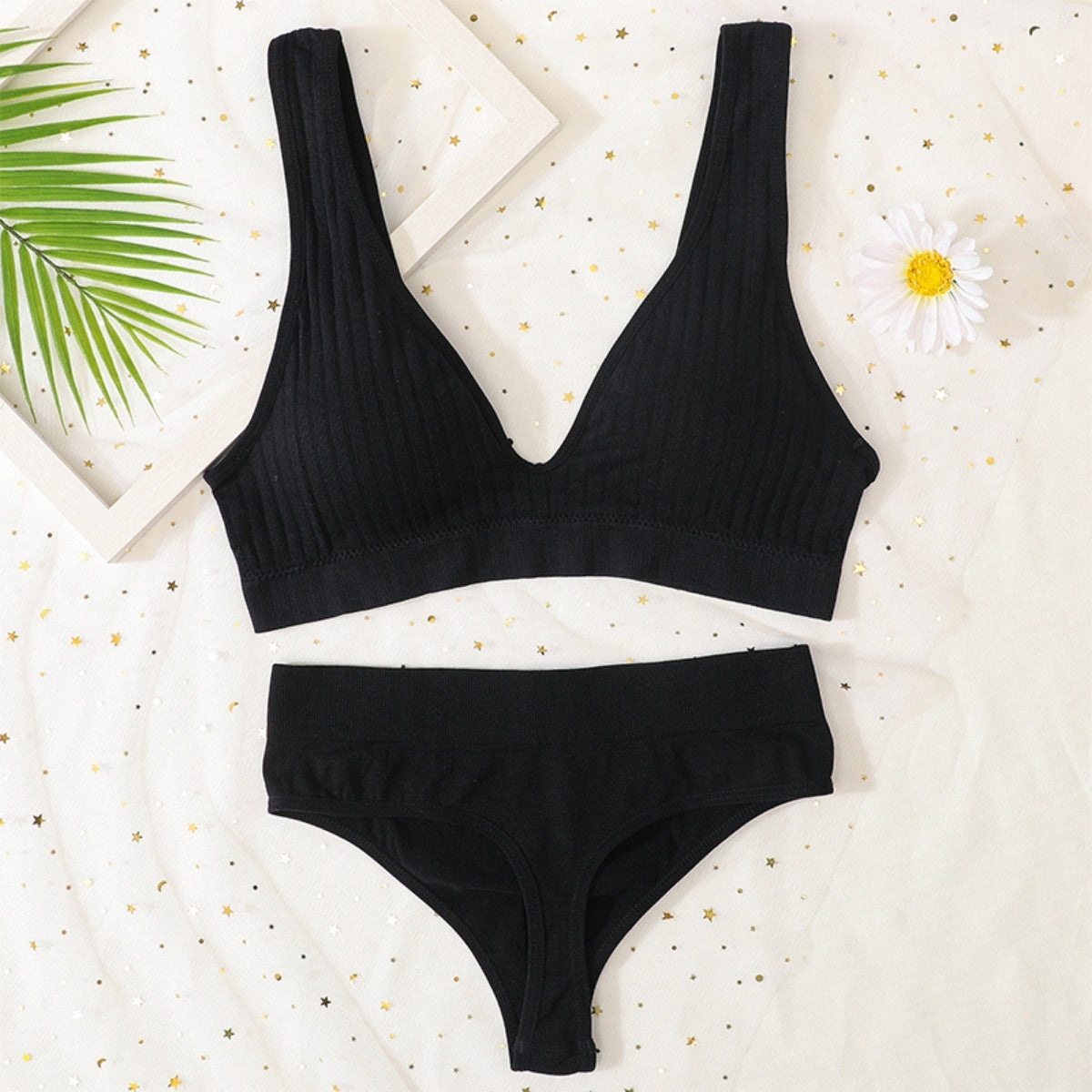 (Pack of 10) Women's Bra Panty Lingerie Set for Girl's Combo -by Zivina | L-97