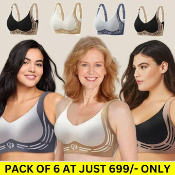 Anti Sagging Wireless Push-Up Bra