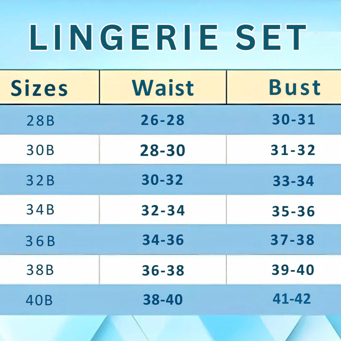 8-Piece Lingerie Combo – Feel Fabulous Every Day | BP-057