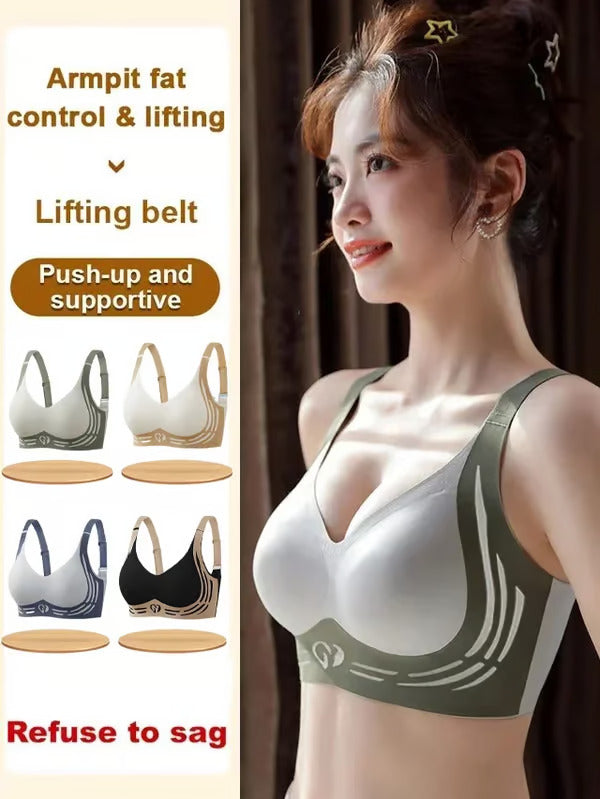 Anti Sagging Wireless Push-Up Bra