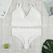 (Pack of 10) Women's Bra Panty Lingerie Set for Girl's Combo -by Zivina | L-87