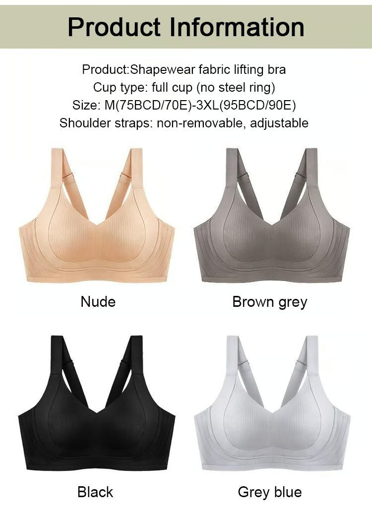 Pack-of-3 | wire-free-non-marking-skin-friendly-push-up-bra-🔥